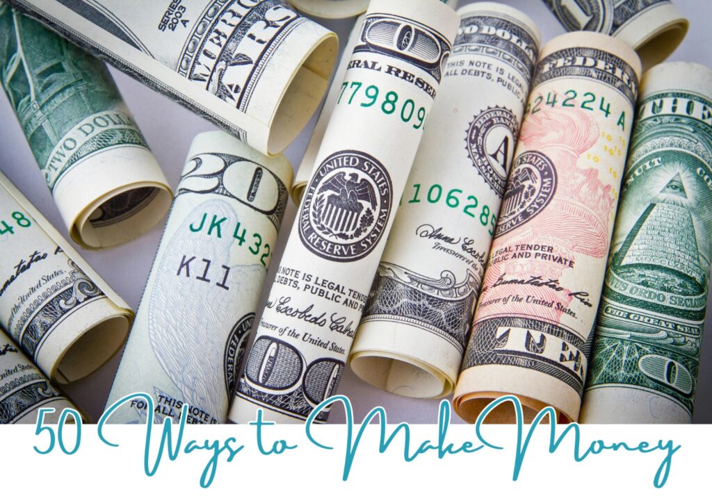 50 ways to make extra money in 2025