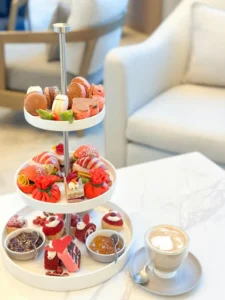 high tea for two frugal valentines day