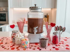 pink choco galentines day