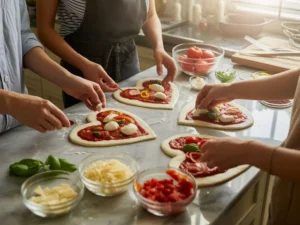 galentines day pizza night