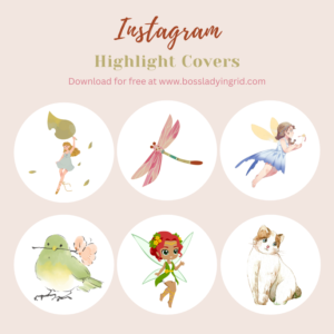 free Instagram highlight covers