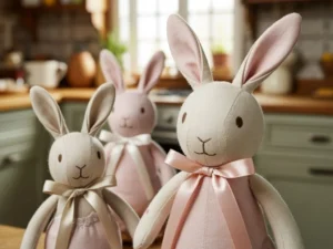 fabric easter bunny craft