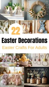 easter decorations crafts bunny egg
