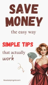 Pinterest pin how to save money the easy way