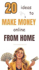 side hustle ideas to make money from home