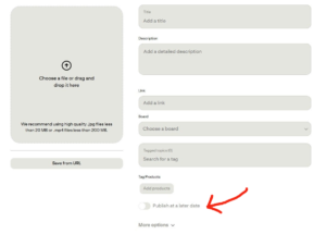 how to post pins on Pinterest