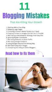 blogging mistakes to avoid and how to fix them
