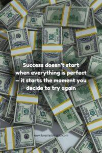 Powerful Motivational Quote for Success and Entrepreneur Mindset