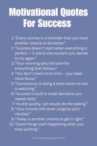 motivational quotes for success for women