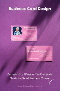 business card design ideas professional business card design