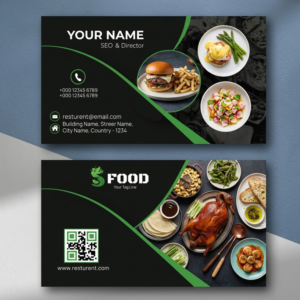 QR code on business card. How to make a business card with business card design creative ideas, professional styling, and helpful tips for creating a unique and effective brand impression.