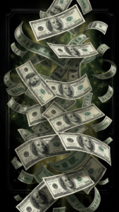 A stunning money background aesthetic with a luxury cash design. This iphone wallpaper gives your screen a rich, elegant look while keeping your focus on growth and possibilities.