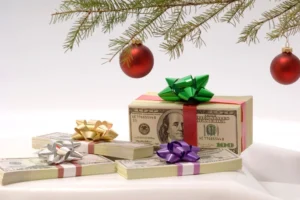 money for Christmas